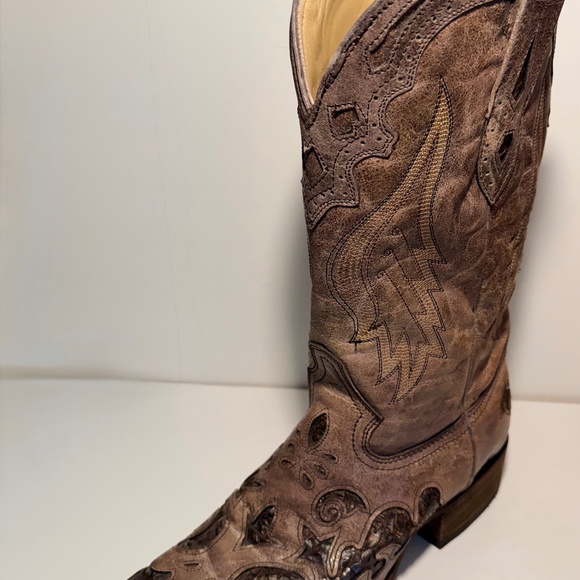 Corral Cowboy Boots women Sz 9 - Picture 3 of 7